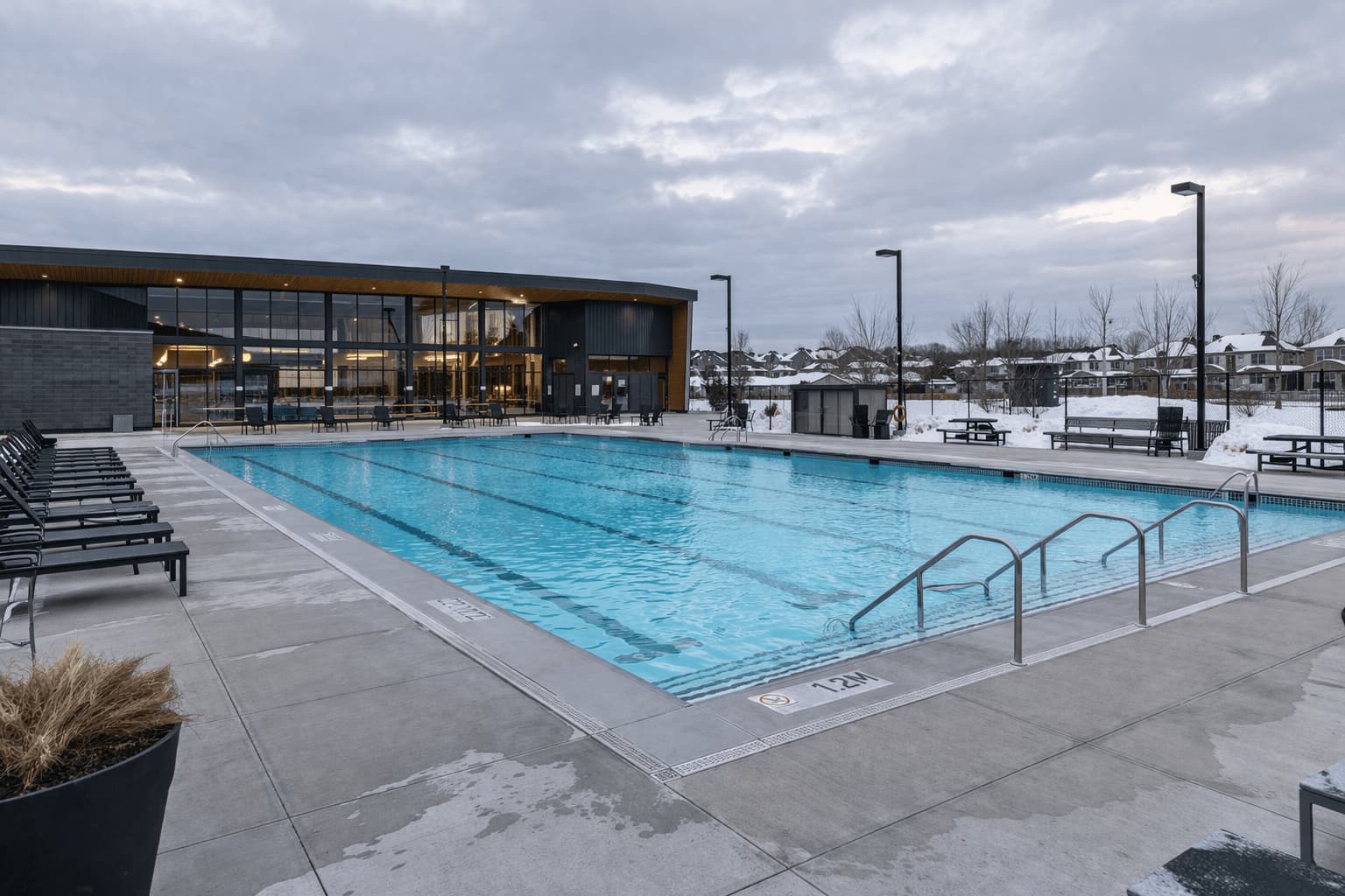 Commercial pool project